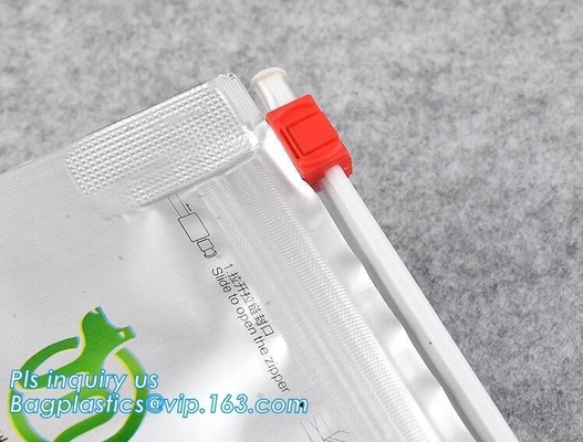 ZIPPER TPU Waterproof Bags Smell Proof Cosmetic Bag Dry Bag Pouch With Airtight Zipper Protection For Water Sports