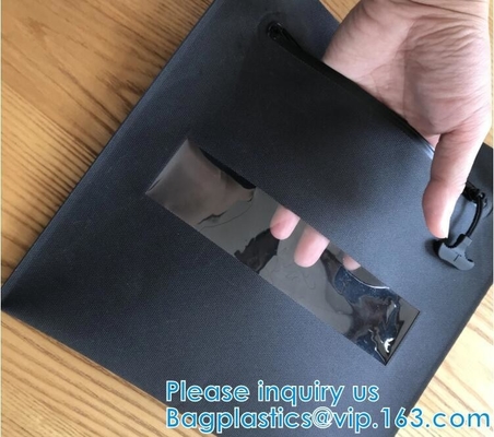 Minimalist Water Resistant Slim Wallet Travelling Passport Pouch Light Weight Storage Bag For Cash Tickets & Keys