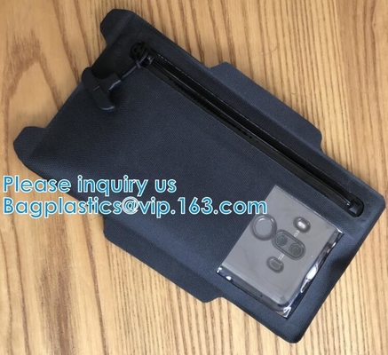 Minimalist Water Resistant Slim Wallet Travelling Passport Pouch Light Weight Storage Bag For Cash Tickets & Keys