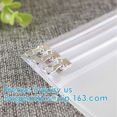 PVC BAGS, EVA BAGS, TPU ZIP Jewelry Pouch, Display Sleeves For Furniture And Carpeting, Tool Pouches Job Ticket Holders