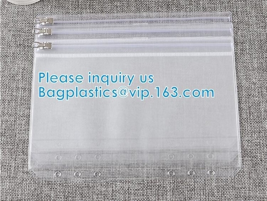 PVC BAGS, EVA BAGS, TPU ZIP Jewelry Pouch, Display Sleeves For Furniture And Carpeting, Tool Pouches Job Ticket Holders