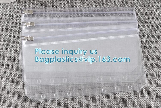 PVC BAGS, EVA BAGS, TPU ZIP Jewelry Pouch, Display Sleeves For Furniture And Carpeting, Tool Pouches Job Ticket Holders