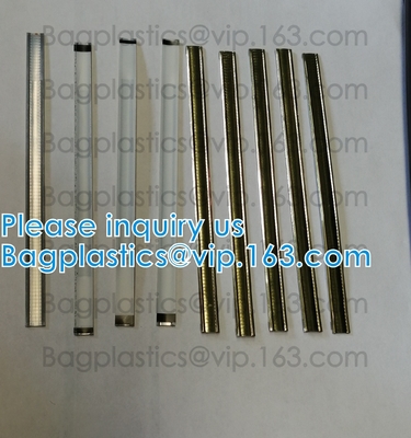 Aluminium Foil Tin Tie Twist Tie Peel And Stick Bag Sealing Coffee Tin Tie Plastic Tin Ties With Adhesive