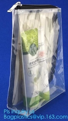 Sock Bag With Zipper Slider, Pvc Eva Hanger Zipper Bag With Plastic Hook For Underwear, Waterproof Pvc Duffel Bag