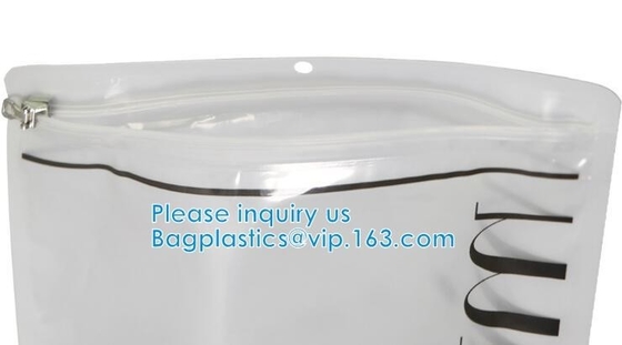 Packaging Poly Bag For Garment/Food /Electronic Products, Toothbrush Zipper PVC Packing Bag, K Plastic Bags Waterp