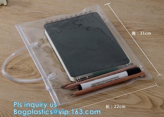 Packaging Poly Bag For Garment/Food /Electronic Products, Toothbrush Zipper PVC Packing Bag, K Plastic Bags Waterp