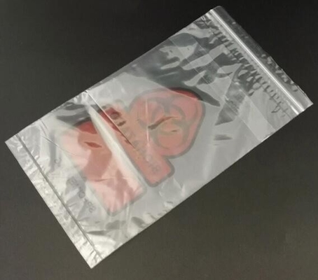 Biohazard specimen bags, pill bags, medicine bags, autoclavable hospital bags, Slider Zipper Bags