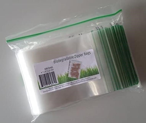 Compostable Zipper Bag, Bio Slider Storage Bags, double zip bags, dual track zipper BAGEASE.CN
