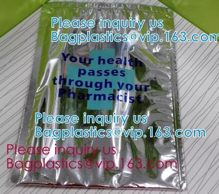 Closure Reusable Waterproof EPE Slider Zipper Bags Foam Zipper Slider Bags Insulation Pack