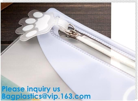ECO Zipper Lock Slider Bag/Resealable PVC Slider Zip Poly Bag,Databundles Packing Bag,Transparent Plastic Zipper Bag Pou