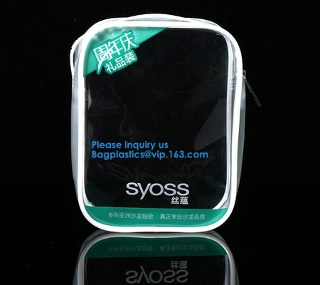 Customized Size And Thickness PVC Travel Slider Bag,Frosted Cosmetic Garment Poly k Bag Matte Plastic Bag Bagease