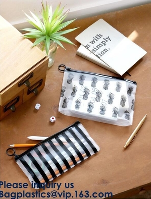 Matte Frosted PVC EVA Slider Zipper Bag Sock Garment Packaging Bag,Custom Made Clear Pvc Slider Zipper Bags In Hot Sale