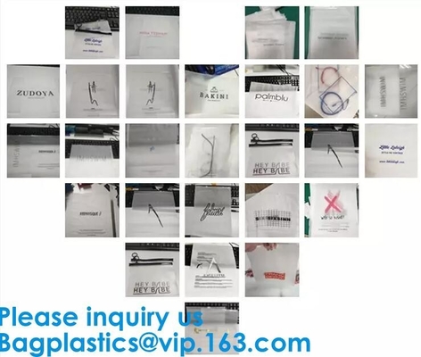Standup Cosmetics Packaging PVC Slider Bag,Transparent PVC Slider k Bags For Cosmetic Packing, Pouch Slider plasti