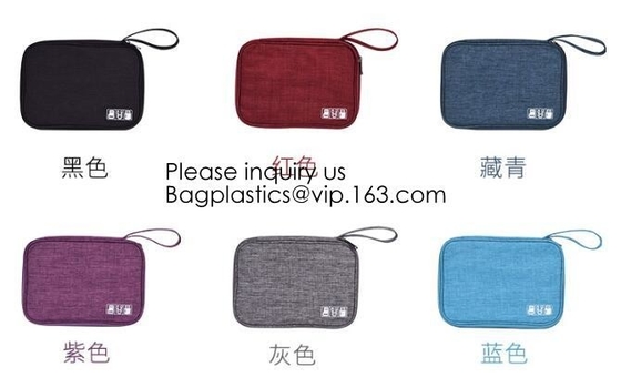 Portable custom logo printed Transparent Makeup Window Women Makeup Pouch Travel Clear Cosmetic bag Travel Cosmetic Bag