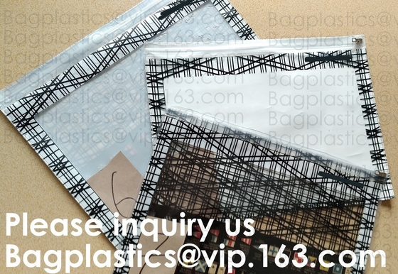 Office & School Stationery Supply Slider Zip Wallets Document File Bags,Clear PVC Slider Zipper Bag Plastic Bag With Zip