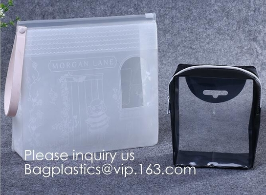 Vinyl Document Newspaper File Pen Zipper Bags,Coin Bag Pvc Slider Zipper Waterproof Pouch Bag, Ecofriendly Non-toxic
