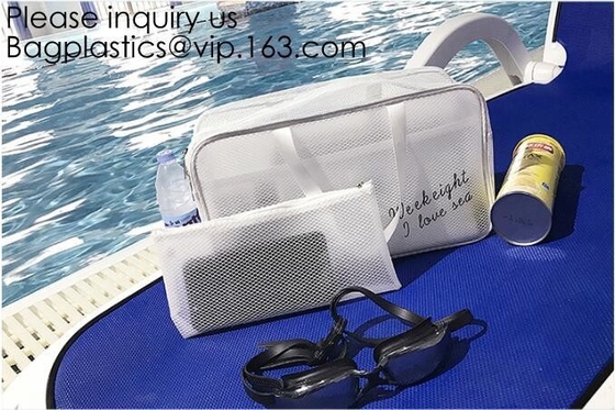 PVC makeup Bag Pouches Tote Clear Transparent Cosmetic Travel Bag,Toiletry Bag Waterproof Makeup PVC Cosmetic Pouch