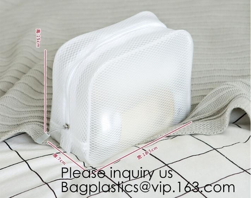 Women Makeup Organizer Pouches Tote Travel Toiletry Bags Transparent PVC Cosmetic Bag,Makeup Pouch Travel Clear Cosmetic