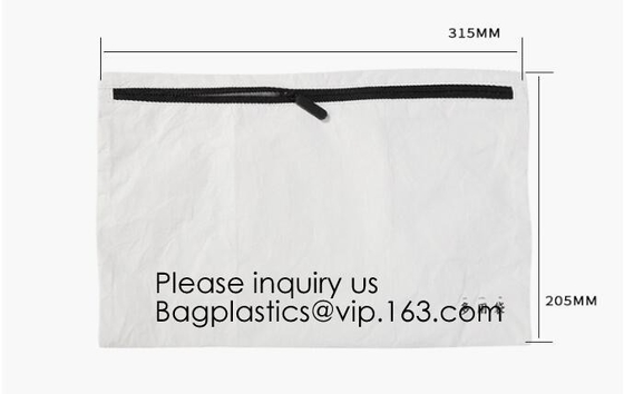 Waterproof Tyvek Paper File Bag Geometric Pattern Tyvek Bag For Document,File Cover/Unique Tyvek File Folder Document Ba