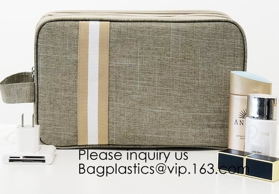 Wholesale Custom Logo Mini Small Blank Black Cotton Canvas Travel Cosmetic Pouch Makeup Bag, bagease, bagplastics pak