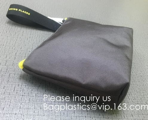 Multifunction canvas cosmetic bags felt makeup bag for sale toiletry bag for travel,makeup bag necesery travel bagease