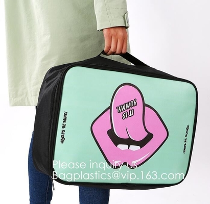 PU Cosmetic Bag Custom Canvas Luxury Makeup Cosmetic Bag Polyester Makeup Bag,Metal Zipper Blank Canvas Cotton Makeup Co