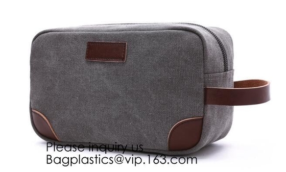 Customized luxury canvas Korean makeup pouch travel cosmetic bag,Promotional Eco friendly Cotton Canvas Zipper Makeup Co