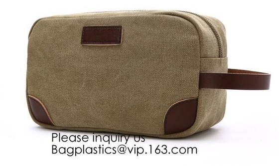 Customized luxury canvas Korean makeup pouch travel cosmetic bag,Promotional Eco friendly Cotton Canvas Zipper Makeup Co