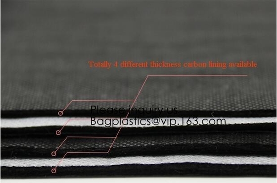 Odorless Bag Sample Smell proof Stash Storage Pouch & Case for Herbs Smelly Accessories,Storage Pouch & Case Carbon Line