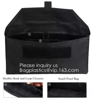 Custom Activated Carbon Lined Odor Smell Proof Bag With Lock,Smellproof Bag Zipper For Smoking Accessory, bagease
