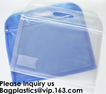 Factory Custom Made Environmental Printing Pvc Eva Pe k Bag File Bag Snap Fastener Bag,A4 k file folder pack