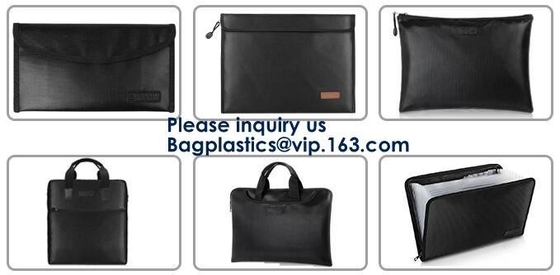 Fiberglass Waterproof Durable,Fire Resistant Document bag Fire Proof Bag,Non-itchy Fiberglass Fireproof Water Resistant