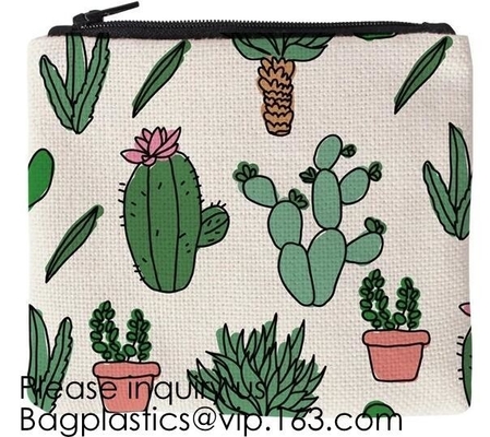 16oz Cotton Canvas Zippered Pouch Stationery Bag With Logo For Office School Travel Promotional Quality China Pencil