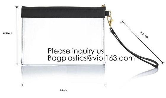 Portable Small Travel Waterproof Transparent EVA Cosmetic/Make up Bag,Eco-friendly Transparent waterproof Eva packaging