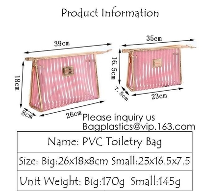 Eco-friendly Soft Plastic Frosted Cosmetic EVA Zipper Bags,New Design Carry Eva Plastic Cosmetic Bags With Own Logo