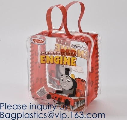 Children Toy pack, backpack, handle bag,Small Zipper EVA Makeup Bag Wholesale,Custom Logo Zip Lock Transparent PVC EVA C