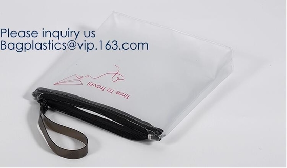 Custom Pvc Vinyl k Frosted Plastic Toiletry Bag,Foldable cosmet makeup bag for travel,Cosmetic Makeup Toiletry Bag