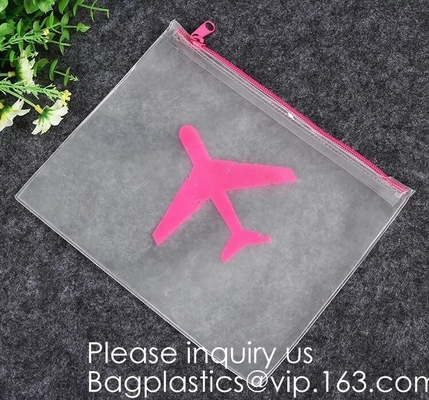 Custom Screen Printing Clear EVA k Bags Portable Travel MakeupToiletry Cosmetic Bag Packing Pouch, BAGEASE PACK