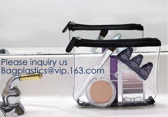 Color Zip Lock Clear Frosted White EVA Wet Bikini Bag,BACKPACK COSMETIC BAG WAIST BAG WALLET CLUTCH BAG CROSS-BODY BAG U