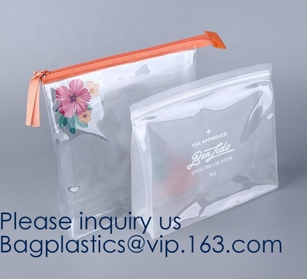 Biodegradable Eva Plastic Bag With Slider Zipper Make Up Tool Packing,Shower Cap, Apron, Book Cover,Card Holder,Inflatab