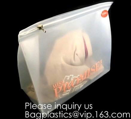 Biodegradable EVA, Eco-Friendly PVC,PU,Swimwear Bag Beach Dry Recycled k Bag With White Dot Print,Bagease, Bagplas