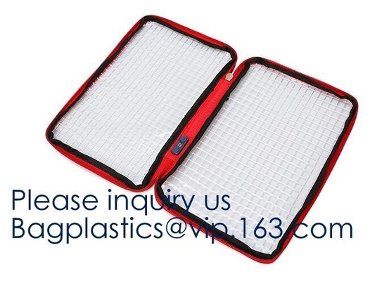 Custom Multi Function Waterproof Nylon Security Night Deposit Bags Zipper Locking Bank Bag For Cash Money, bageasae
