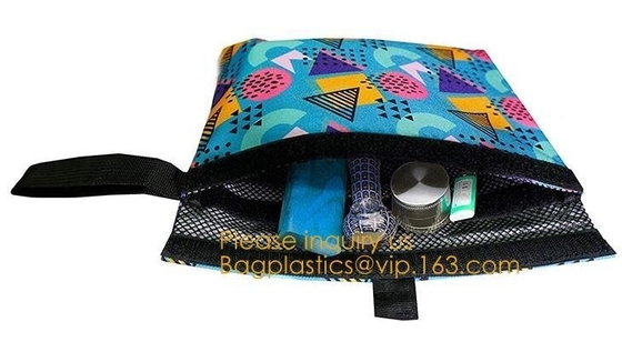 Smoker Smell Proof Bag Store all Smelly Smoking Accessories Herb Tobacco Pouch Bag k Smoke Smellproof Pouch Custom