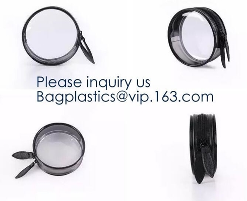 Makeup Bags, TSA Approved Transparent Travel Toiletry Bag, Waterproof PVC Cosmetic Pouch Organizer, Quart Size Durable Z