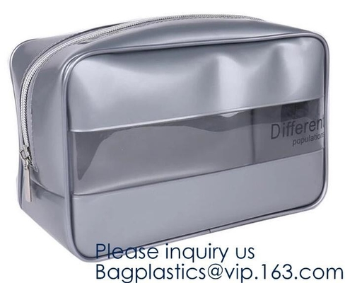 Eco Firendly, Biodegradable, PVC, EVA, TPU, Makeup Bags Set Waterproof Wash Bag, Cosmetic Makeup Bags, Bagease, Bagplast