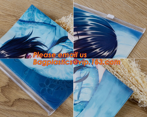 clear pvc pencil bag/k plastic clear pvc pencil case/custom color plastic pencil bag