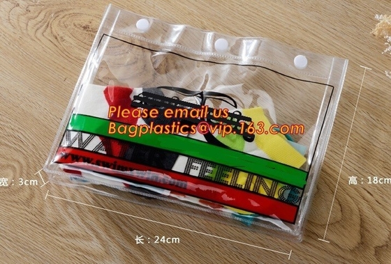 clear pvc pencil bag/k plastic clear pvc pencil case/custom color plastic pencil bag