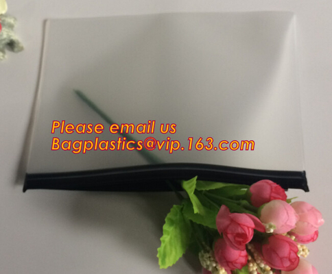 Popular Universal Plastic School Pencil Pouch bag, Custom transparent pvc plastic pencil bag with zip