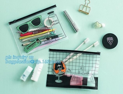 Slider Zipper PVC Pouch Clear Vinyl PVC k Bag, slider zipper pvc pouch clear vinyl pvc k bag, vinyl pvc eva