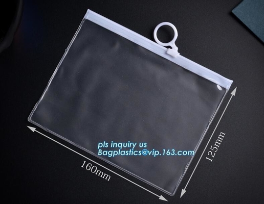 hanger bag for baby underwear packing, environmental protection customized slider bags, zip lock bags with slider, Zip l